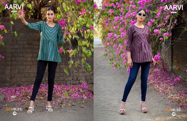 100-MILES-AARVI-COTTON-SHORT-TOPS-MANUFACTURER-SURAT-2