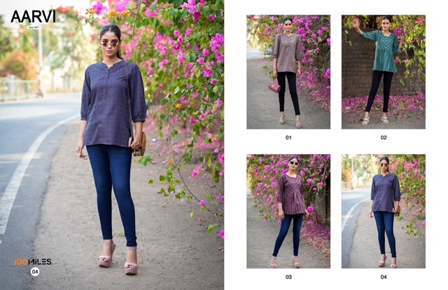 100-MILES-AARVI-COTTON-SHORT-TOPS-MANUFACTURER-SURAT-4