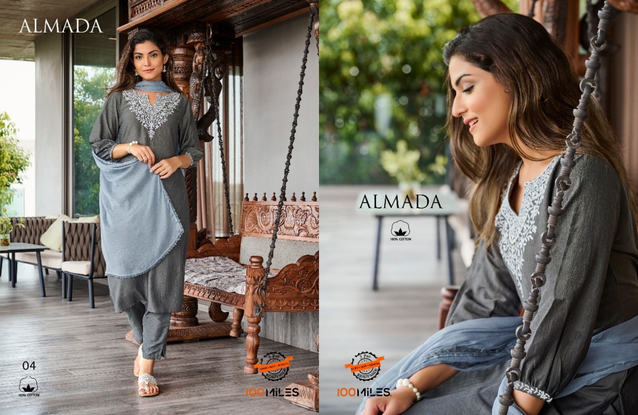 100-MILES-ALMADA-3PC-KURTI-PANT-WITH-DUPATTA-SET-2