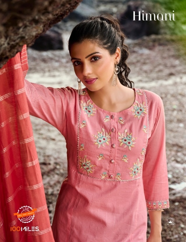 100-MILES-HIMANI-KURTI-PANT-WITH-DUPATTA-LATEST-CATALOGUE-1
