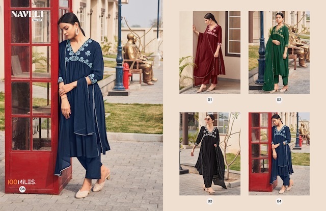 100-MILES-NAVELI-GEORGETTE-KURTI-PANT-WITH-DUPATTA-LATEST-CATALOGUE-4