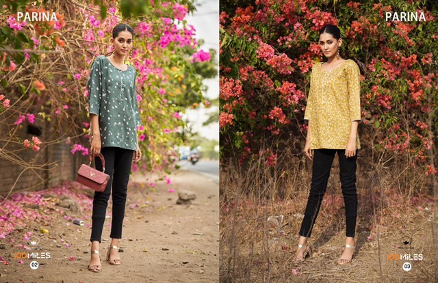 100-MILES-PARINA-COTTON-PRINTED-SHORT-KURTIS-MANUFCTURER-SURAT-2