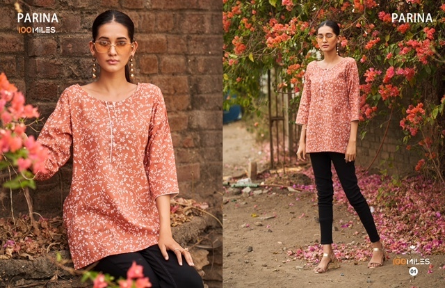 100-MILES-PARINA-COTTON-PRINTED-SHORT-KURTIS-MANUFCTURER-SURAT-3