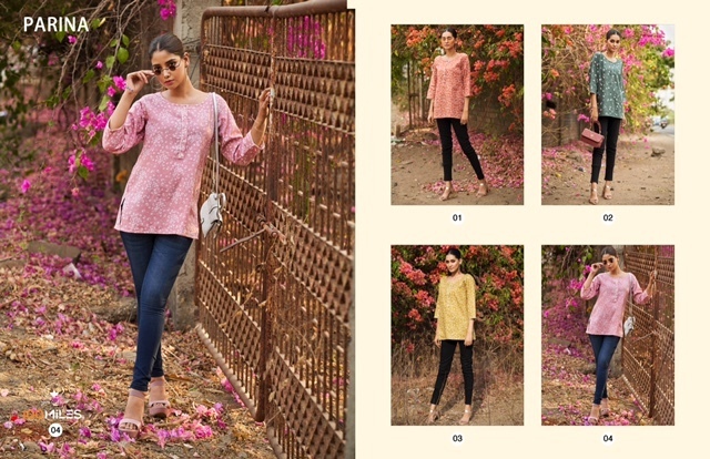 100-MILES-PARINA-COTTON-PRINTED-SHORT-KURTIS-MANUFCTURER-SURAT-4