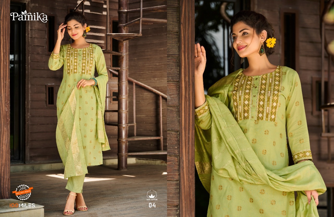 100-MILES-PARNIKA-KURTI-PANT-WITH-DUPATTA-AT-WHOLESALE-3