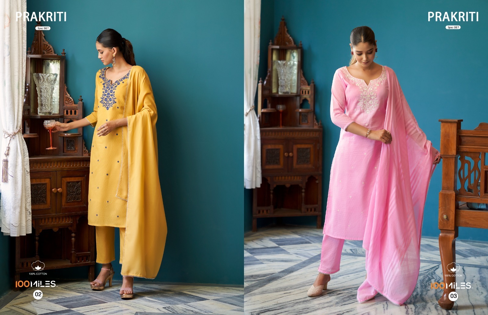 100-MILES-PRAKRITI-KURTI-PANT-WITH-DUPATTA-3PCS-SET-WHOLESALER-SURAT-3