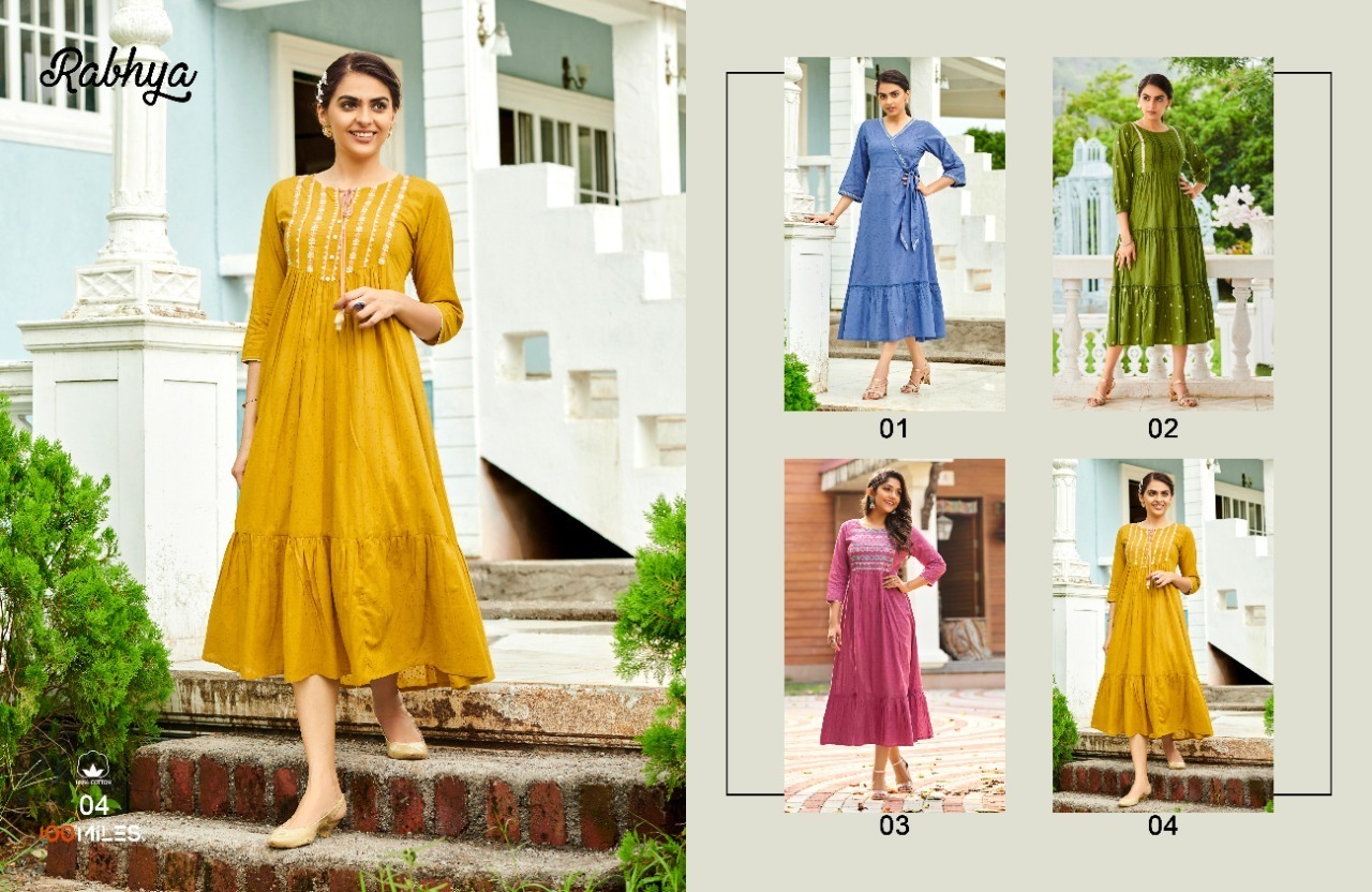 100-MILES-RABHYA-GOWN-STYLE-KURTIS-MANUFACTURER-SURAT-1