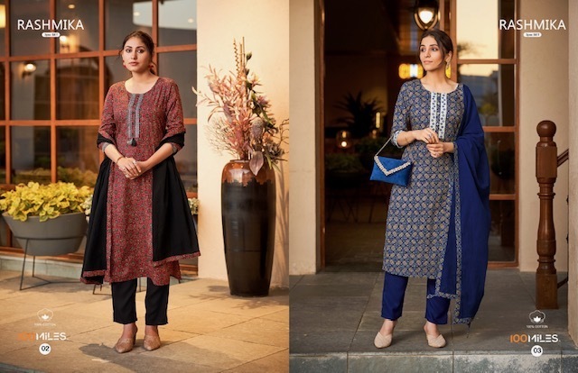 100-MILES-RASHMIKA-KURTI-PANT-WITH-DUPATTA-3-PC-LATEST-CATALOGUE-3