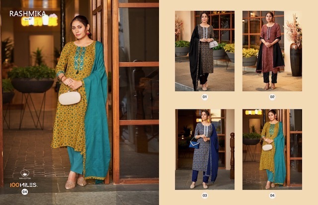 100-MILES-RASHMIKA-KURTI-PANT-WITH-DUPATTA-3-PC-LATEST-CATALOGUE-4