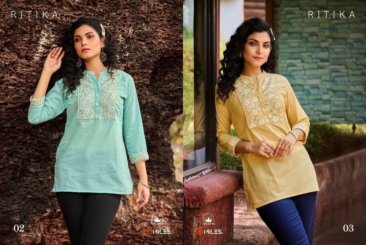 100-MILES-RITIKA-LUCKNOWI-SHORT-KURTIS-MANUFACTURER-SURAT-1