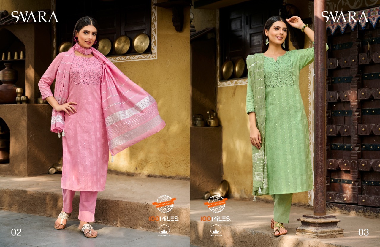 100-MILES-SWARA-KURTI-PANT-WITH-DUPATTA-AT-WHOLESALER-SURAT-1