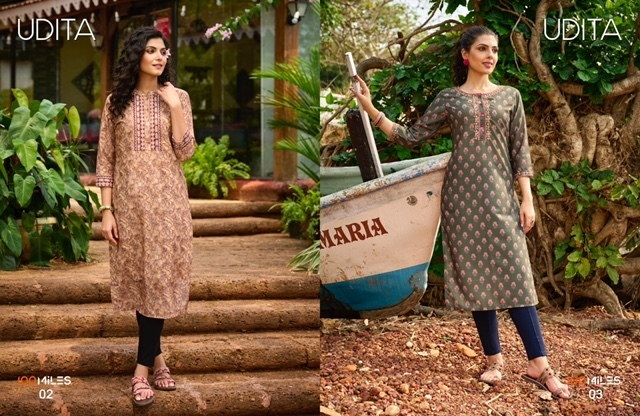 100-MILES-UDITA-EMBROIDERY-PRINT-KURTI-PANT-WITH-DUPATTA-NEW-CATALOGUE-1