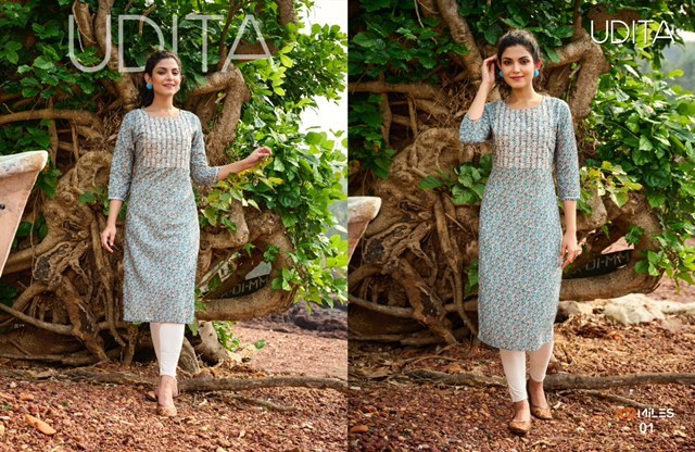 100-MILES-UDITA-EMBROIDERY-PRINT-KURTI-PANT-WITH-DUPATTA-NEW-CATALOGUE-2