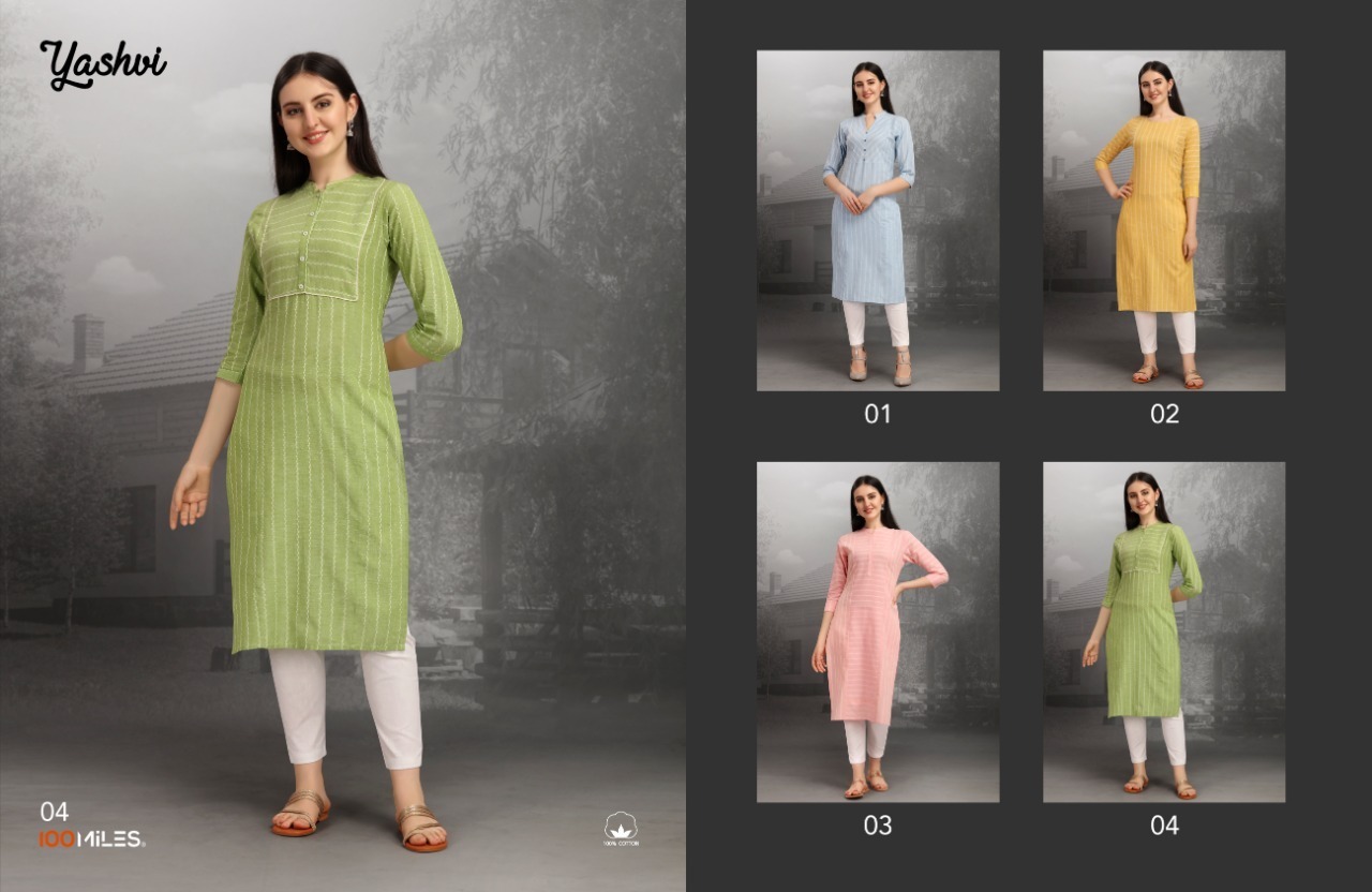 100-MILES-YASHVI-COTTON-STRAIGHT-KURTIS-LATEST-COLLECTION-1