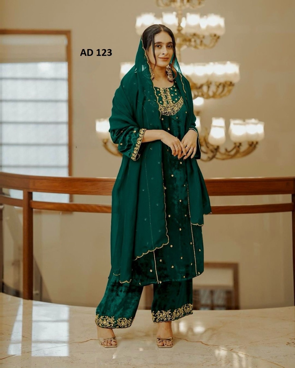 AAROHI-DESIGNER-AD-123-C-VELVET-SUITS-WHOLESALE-1
