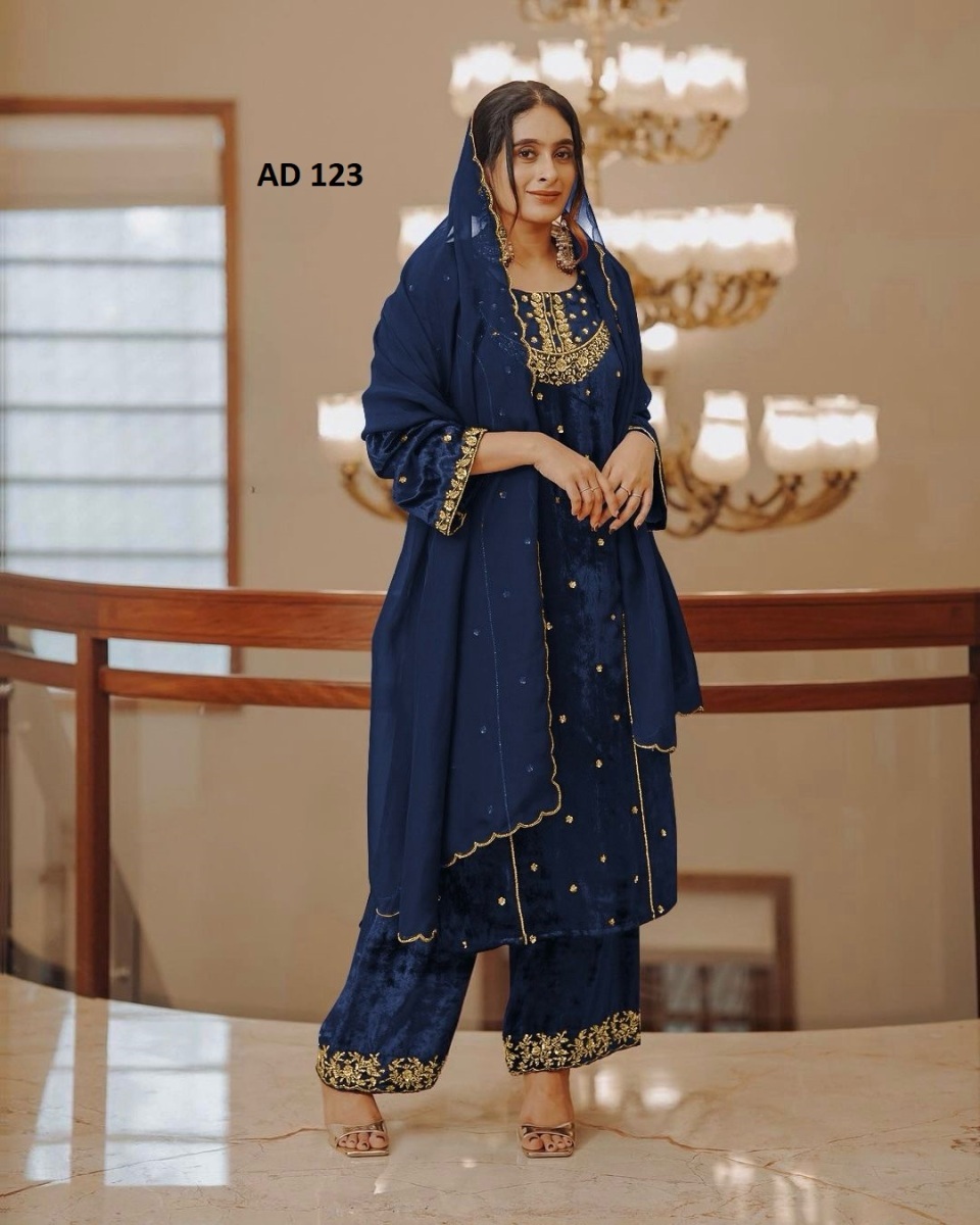 AAROHI-DESIGNER-AD-123-D-VELVET-SUITS-WHOLESALE-1