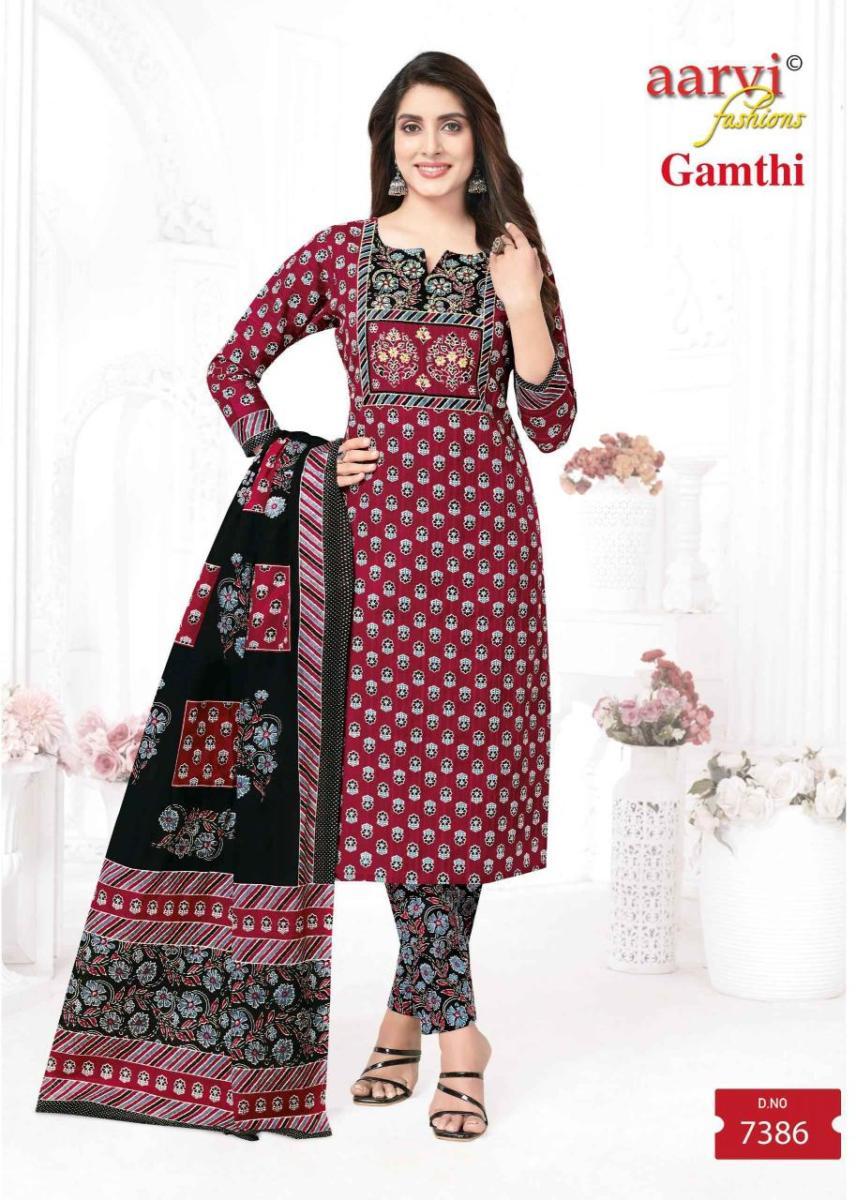 AARVI-GAMTHI-VOL-7-COTTON-PRINTED-SUITS-WHOLESALER-3