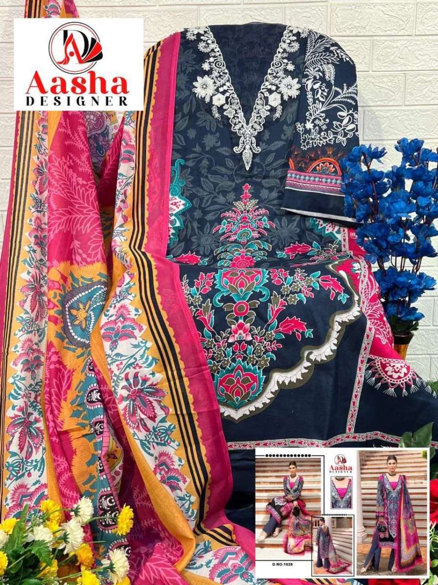 AASHA-DESIGNER-1028-COTTON-SALWAR-SUITS