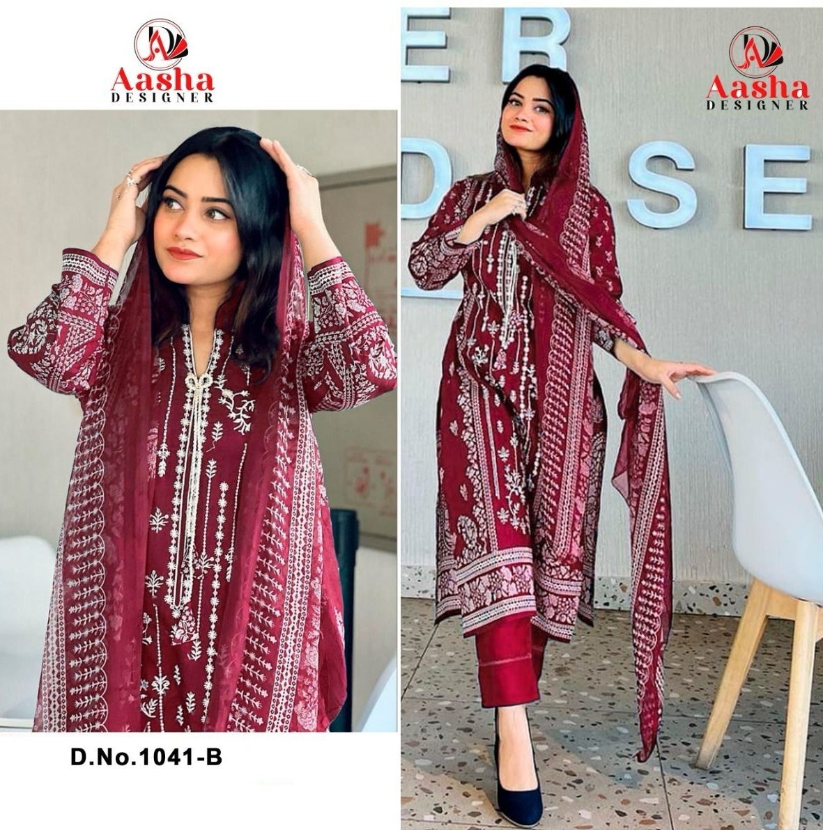 AASHA-DESIGNER-1041-B-COTTON-SALWAR-SUITS