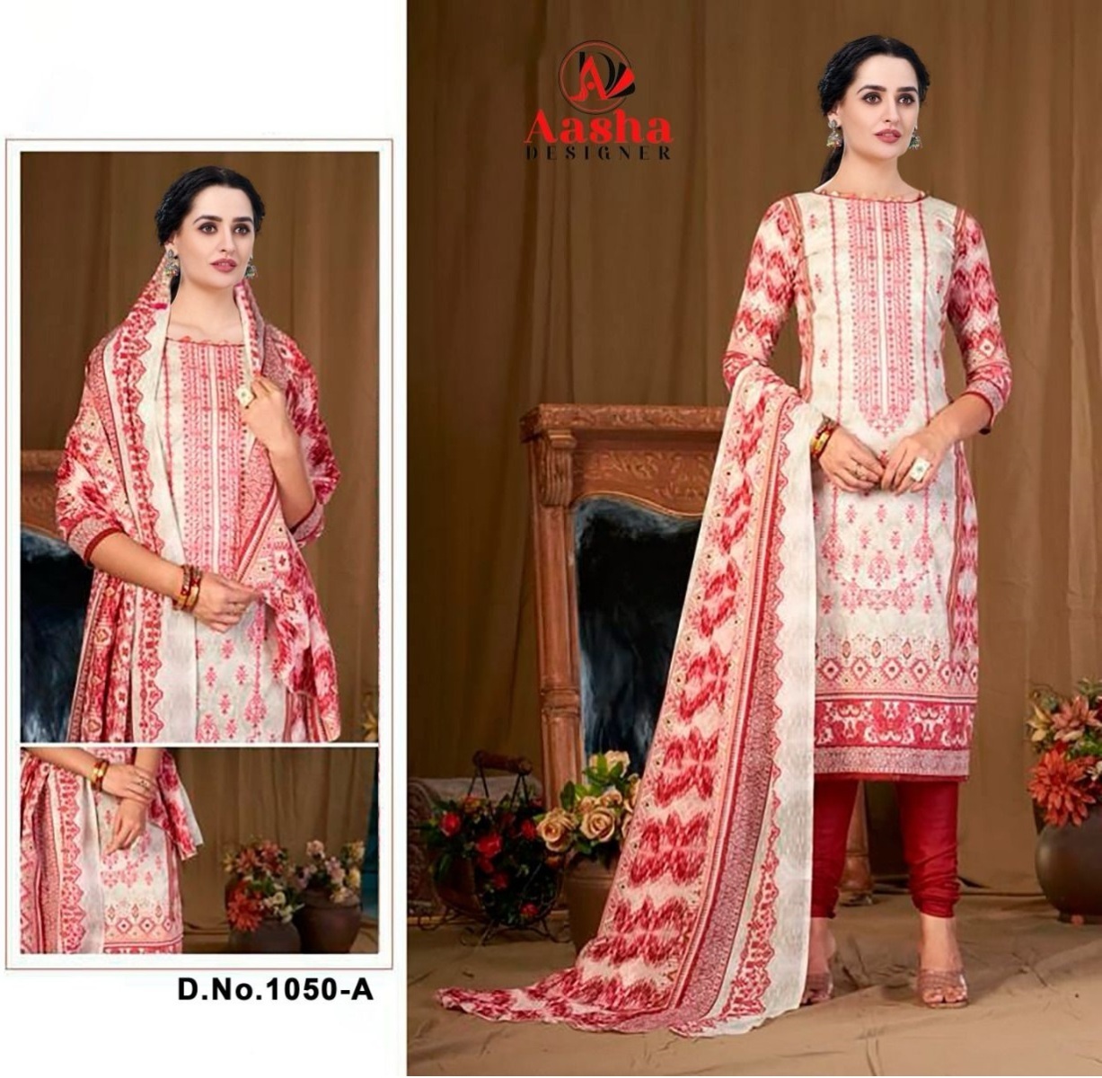 AASHA-DESIGNER-1050-A-COTTON-SALWAR-SUITS-1
