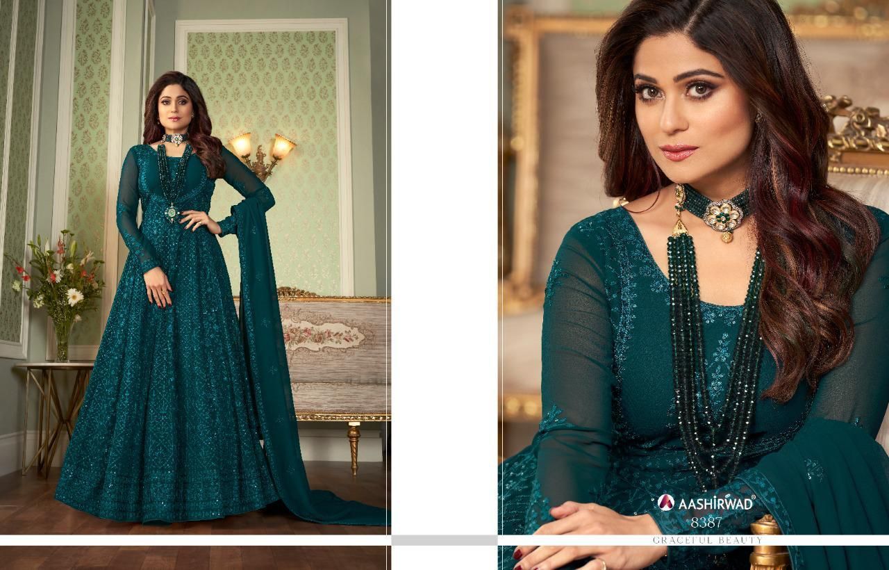AASHIRWAD-AVNI-GEORGETTE-PARTY-WEAR-SUITS-WHOLESALE-3