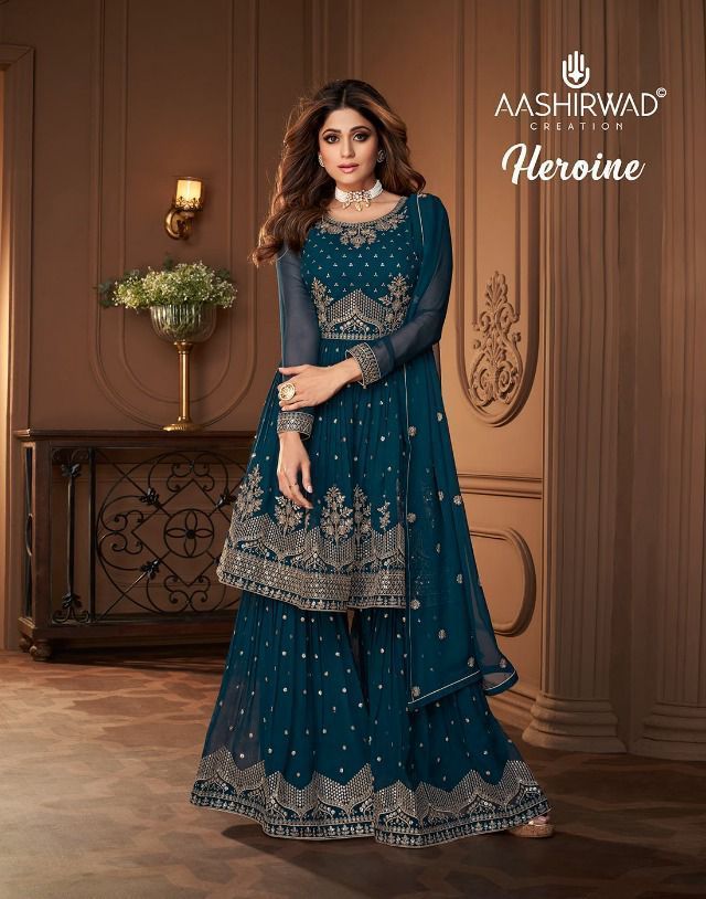 AASHIRWAD-CREATION-HEROINE-GEORGETTE-SALWAR-KAMEEZ-WHOLESALER-1