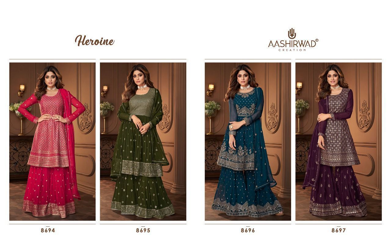 AASHIRWAD-CREATION-HEROINE-GEORGETTE-SALWAR-KAMEEZ-WHOLESALER-2