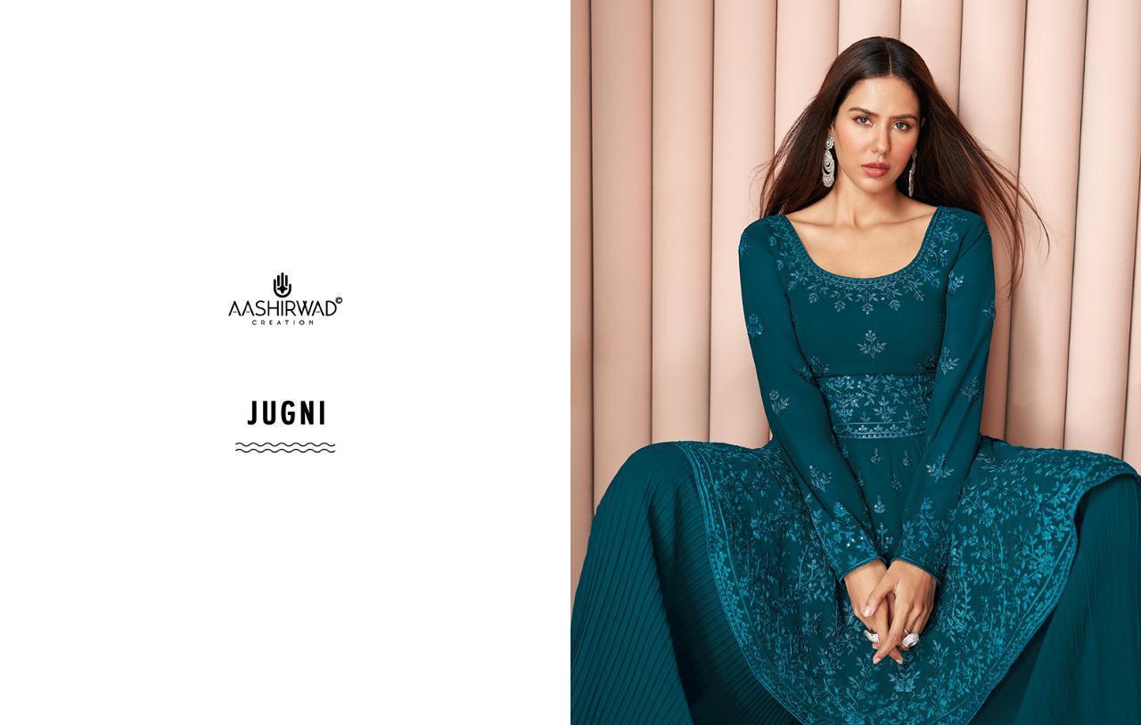 AASHIRWAD-CREATION-JUGNI-GEORGETTE-SALWAR-SUITS-WHOLESALE-1