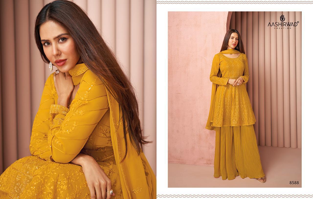 AASHIRWAD-CREATION-JUGNI-GEORGETTE-SALWAR-SUITS-WHOLESALE-2