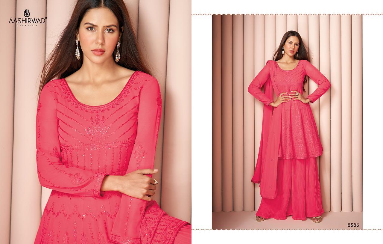 AASHIRWAD-CREATION-JUGNI-GEORGETTE-SALWAR-SUITS-WHOLESALE-8