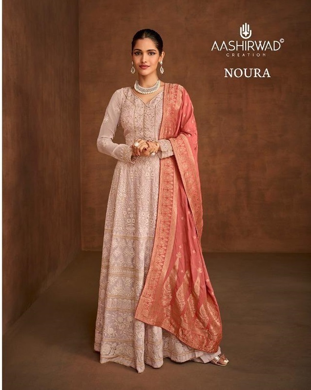 AASHIRWAD-CREATION-NOURA-GEORGETTE-SALWAR-SUITS-SUPLLIER-1