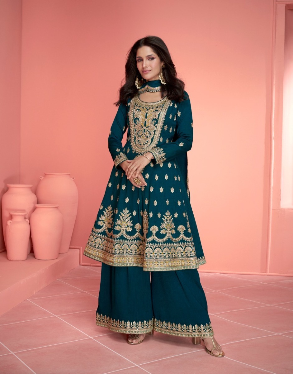 AASHIRWAD-CREATION-NURVI-SILK-SALWAR-SUIT-WHOLESALER-IN-SURAT-5