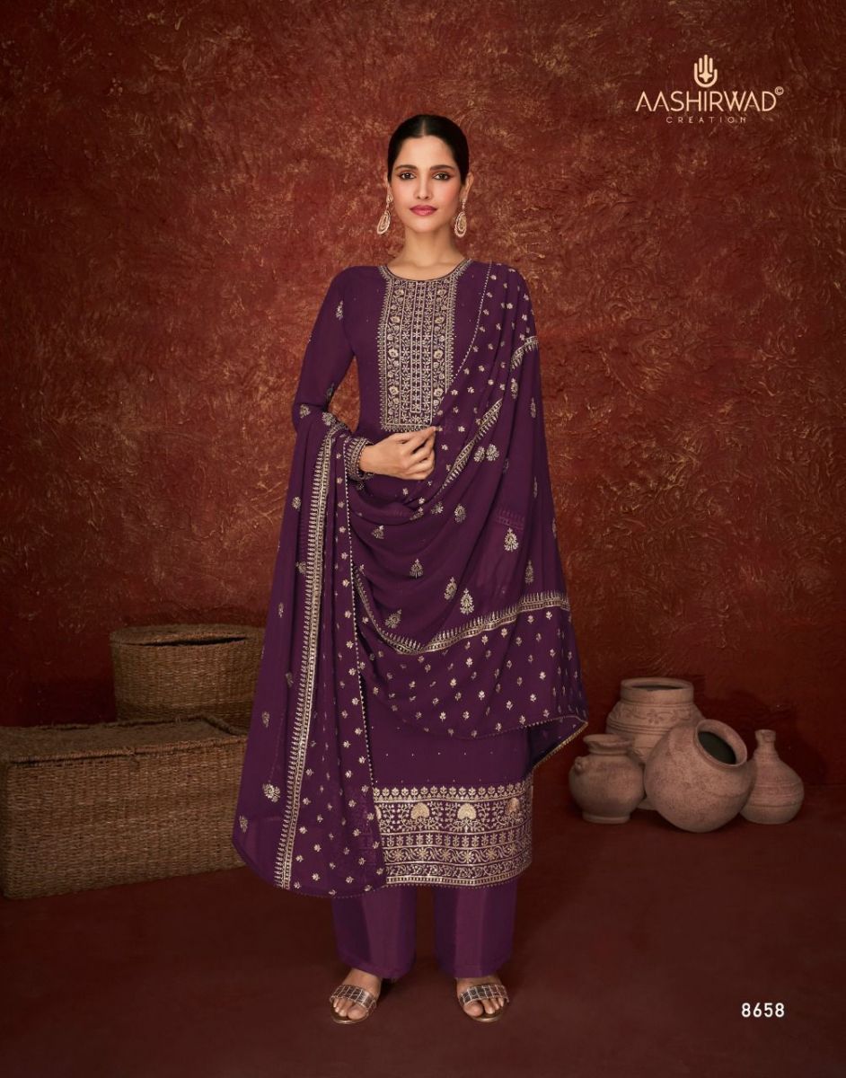 AASHIRWAD-CREATION-PARINEETA-REAL-GEORGETTE-SALWAR-KAMEEZ-WHOLESALER-4