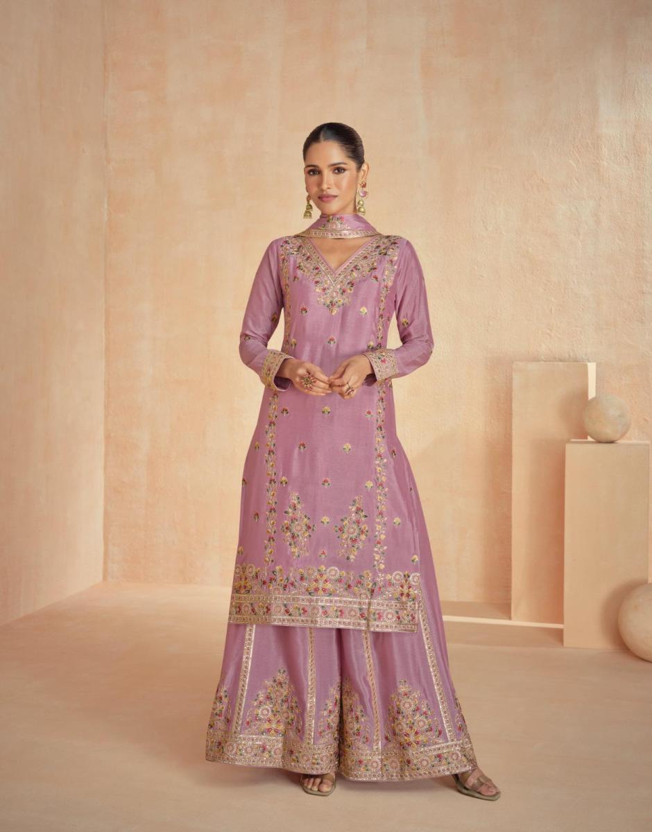 AASHIRWAD-CREATION-RINAAZ-CHINNON-SILK-SUIT-WHOLESALER-IN-SURAT-3