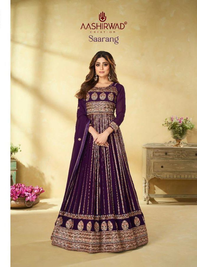 AASHIRWAD-CREATION-SAARANG-GEORGETTE-SALWAR-KAMEEZ-LATEST-CATALOGUE-2