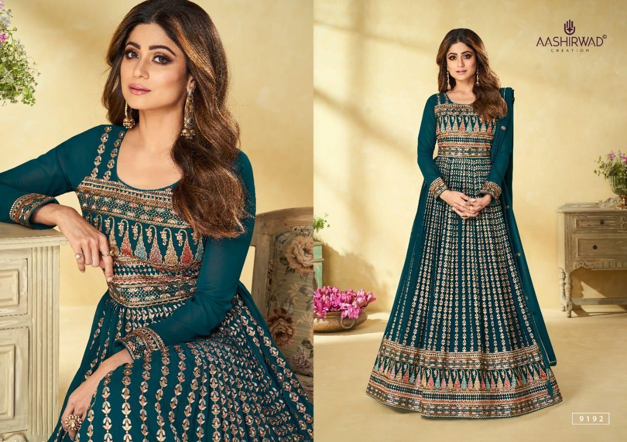 AASHIRWAD-CREATION-SAARANG-GEORGETTE-SALWAR-KAMEEZ-LATEST-CATALOGUE-5