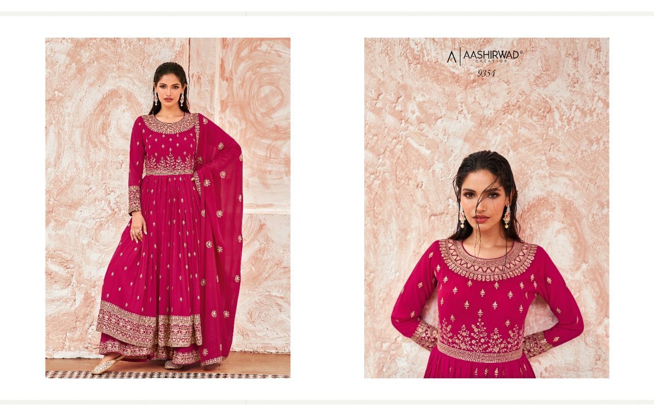 AASHIRWAD-CREATION-TAASHI-GEORGETTE-SALWAR-SUITS-WHOLESALER-SURAT-4