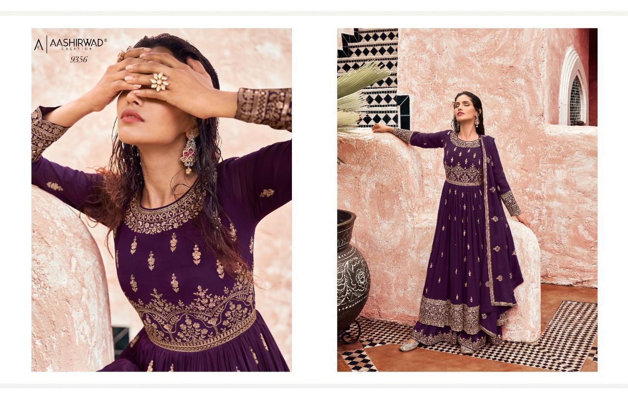 AASHIRWAD-CREATION-TAASHI-GEORGETTE-SALWAR-SUITS-WHOLESALER-SURAT-8