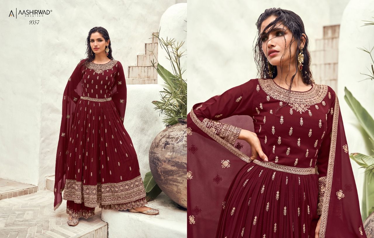 AASHIRWAD-CREATION-TAASHI-GEORGETTE-SALWAR-SUITS-WHOLESALER-SURAT-9