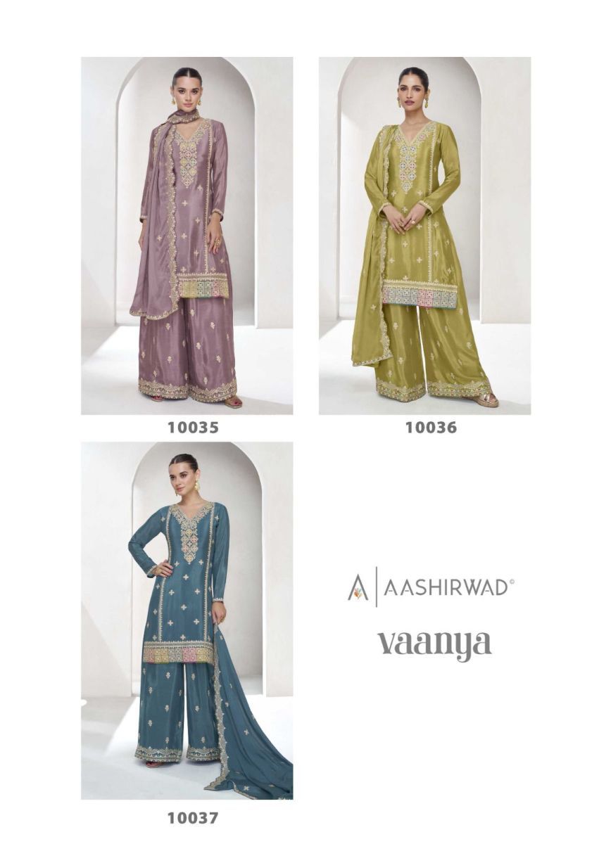 AASHIRWAD-CREATION-VAANYA-CHINNON-SILK-SUITS-WHOLESALER-IN-SURAT-12