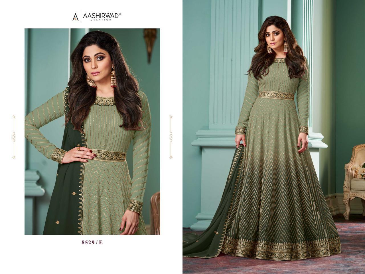 AASHIRWAD-GULKAND-ALIZZA-SHADED-GEORGETTE-SALWAR-SUITS-WHOLESALE-3