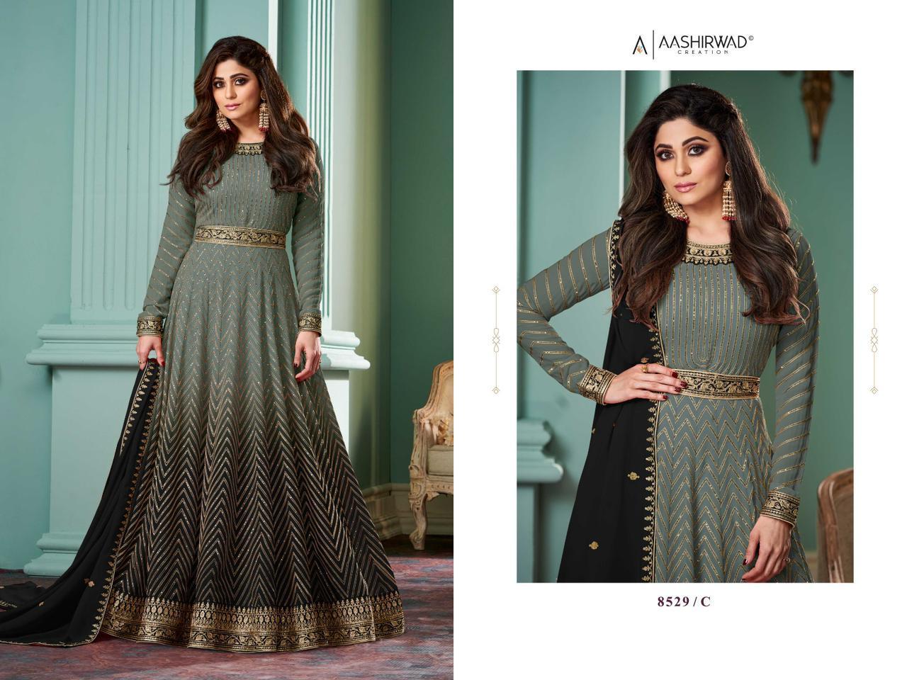 AASHIRWAD-GULKAND-ALIZZA-SHADED-GEORGETTE-SALWAR-SUITS-WHOLESALE-5