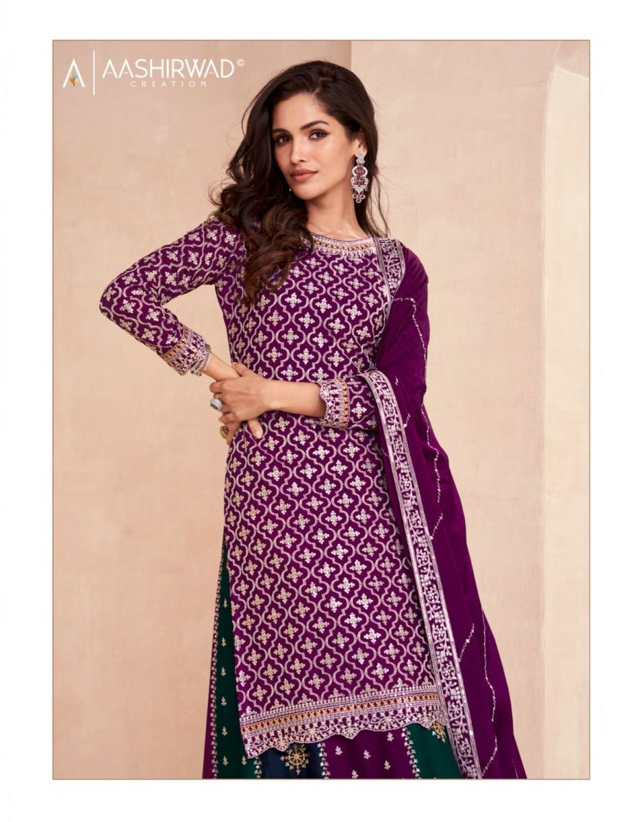 AASHIRWAD-GULKAND-COLORS-DARK-EDITION-CHINON-SALWAR-SUITS-WHOLESALER-3