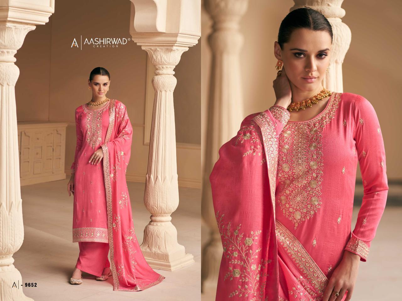 AASHIRWAD-GULKAND-FALAK-PREMIUM-SILK-SALWAR-SUITS-WHOLESALER-SURAT-4