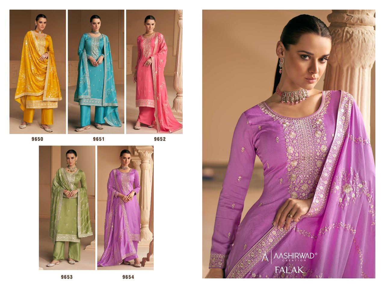 AASHIRWAD-GULKAND-FALAK-PREMIUM-SILK-SALWAR-SUITS-WHOLESALER-SURAT-7