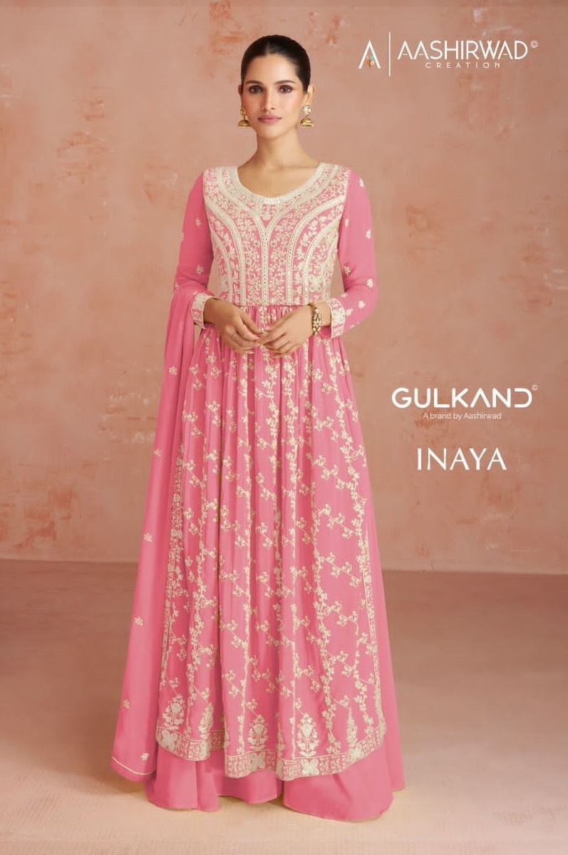 AASHIRWAD-GULKAND-INAYA-GEORGETTE-SALWAR-SUITS-NEW-CATALOGUE-1