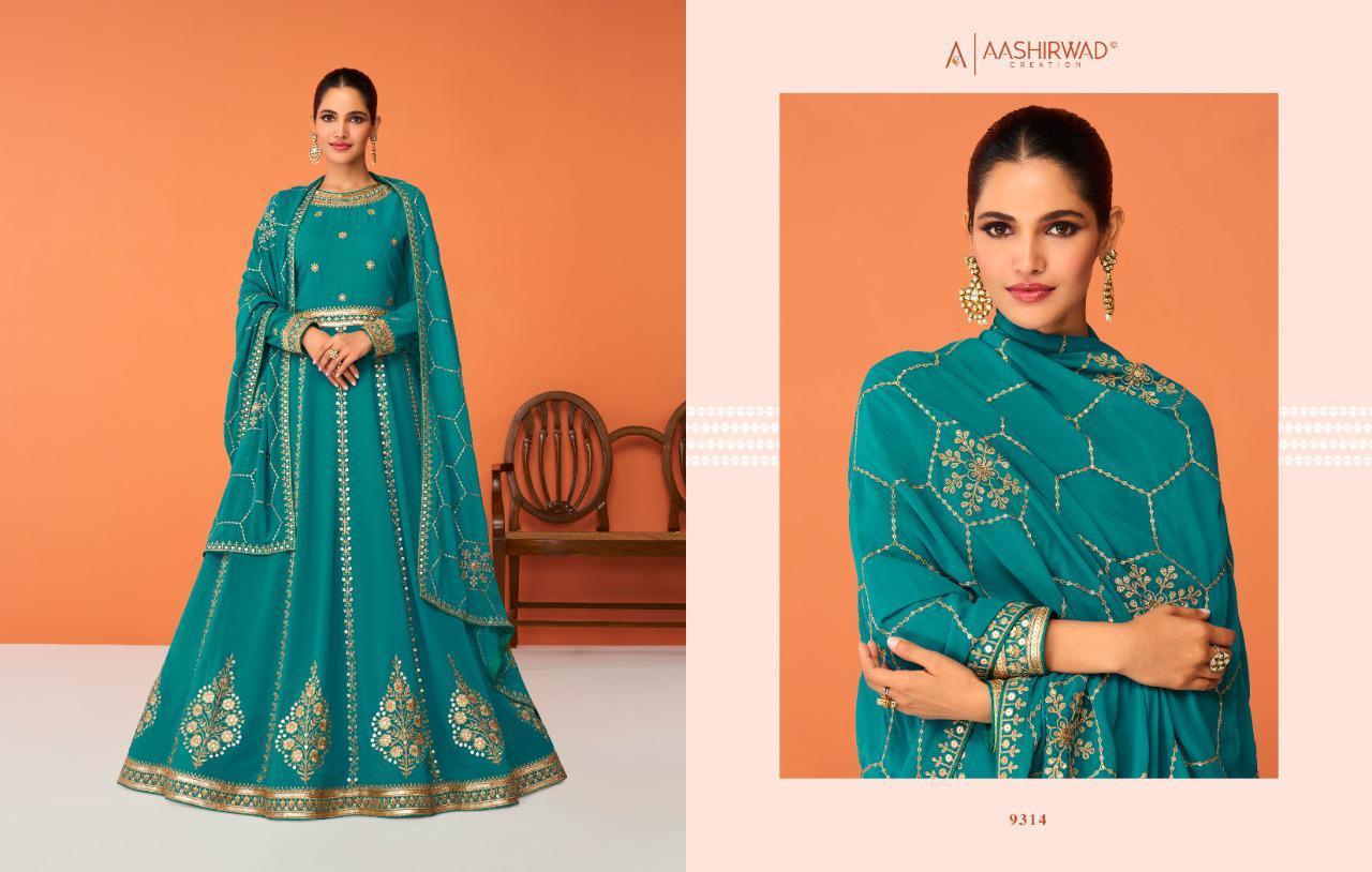 AASHIRWAD-GULKAND-JASLEEN-GEORGETTE-SALWAR-SUITS-WHOLESALE-9
