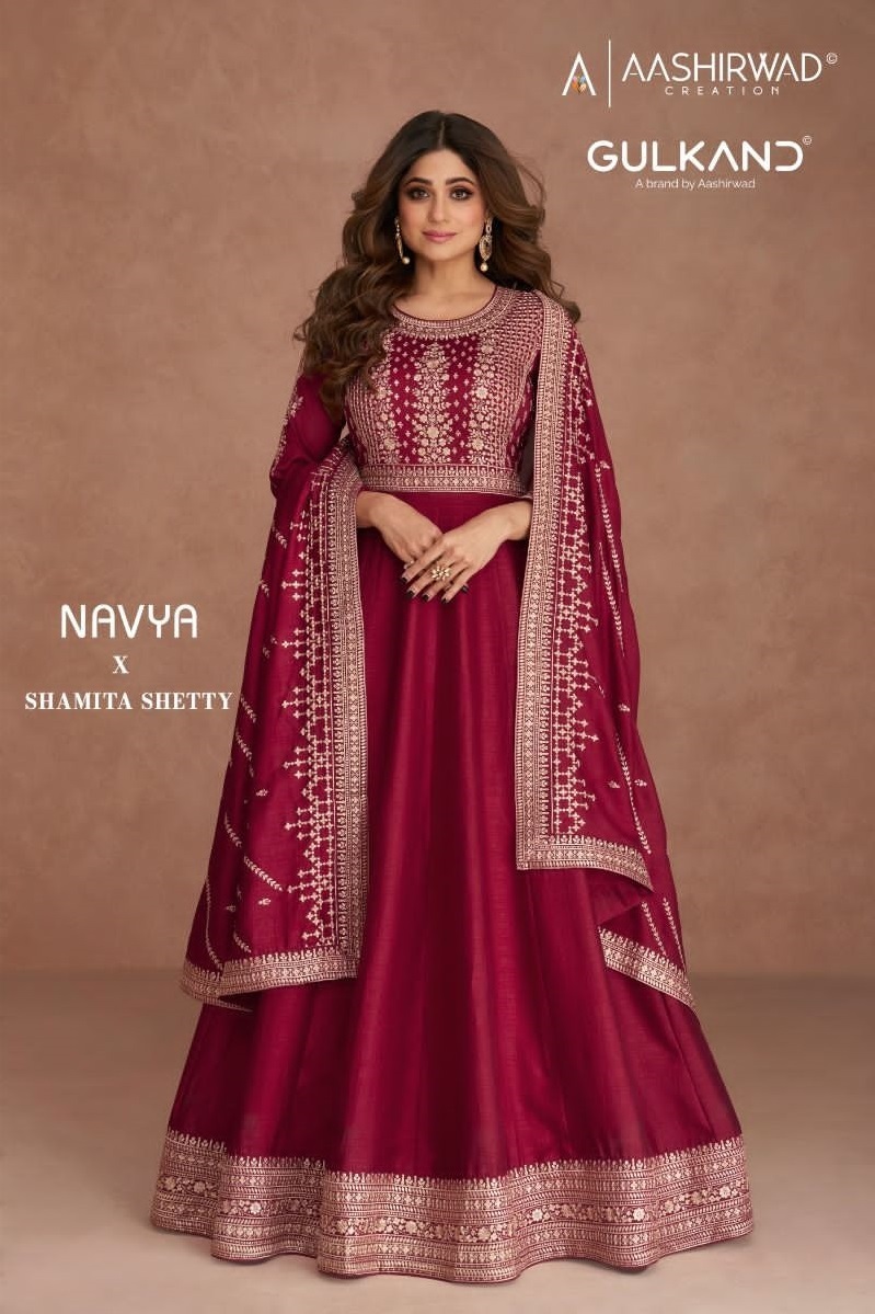 AASHIRWAD-GULKAND-NIVYA-SILK-EMBROIDERY-SALWAR-KAMEEZ-WHOLESALER-SURAT-1