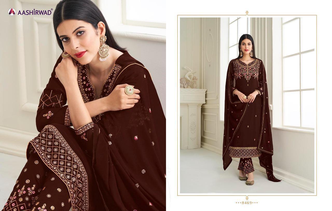 AASHIRWAD-SAMIYA-D.NO-8464-TO-D.NO-8467-GEORGETTE-SALWAR-SUITS-LATEST-CATALOGUE-6