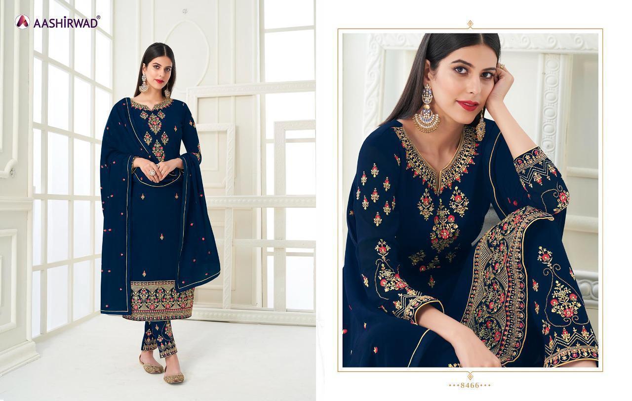AASHIRWAD-SAMIYA-D.NO-8464-TO-D.NO-8467-GEORGETTE-SALWAR-SUITS-LATEST-CATALOGUE-10